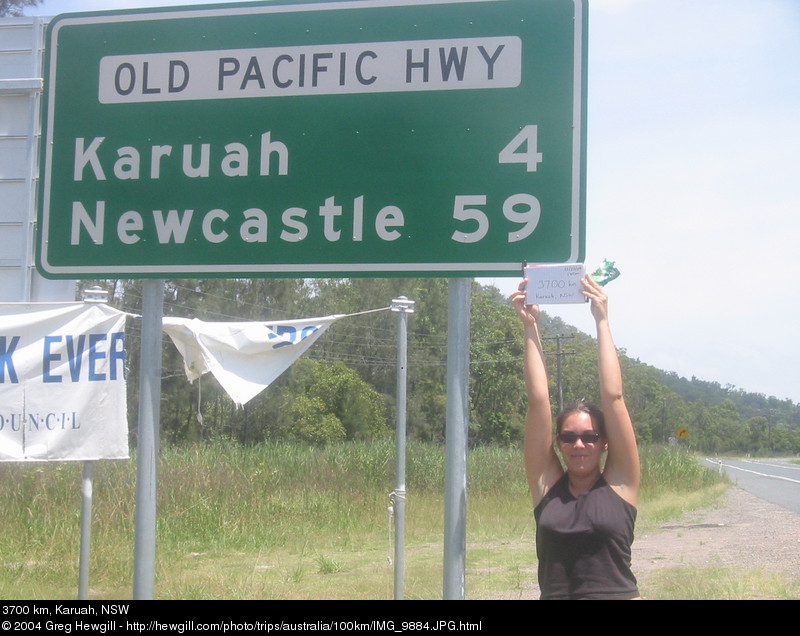 3700 km, Karuah, NSW
