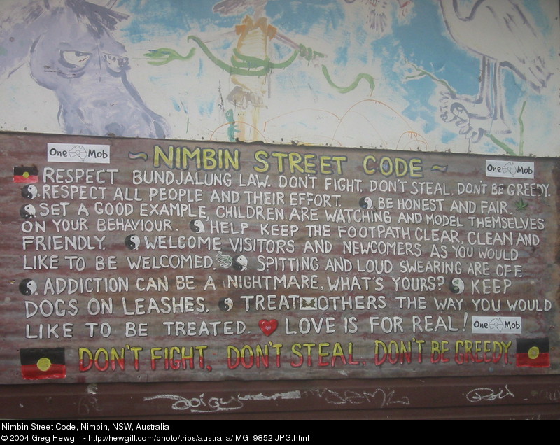Nimbin Street Code