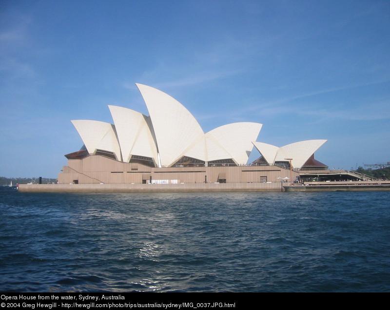 Opera House from the water