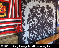 Traditional Hawaiian quilt