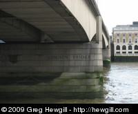 London Bridge, the new one