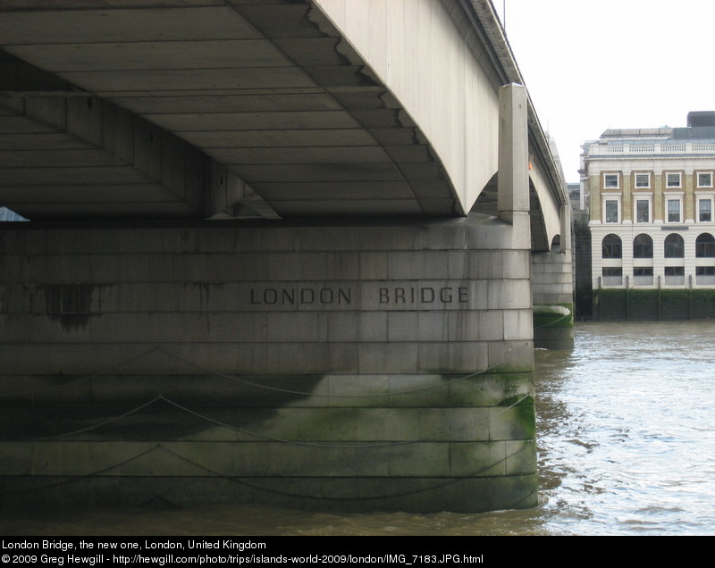 London Bridge, the new one