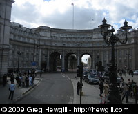 Gate near Trafalgar Square
