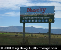 Naseby - 2000 ft above Worry Level!