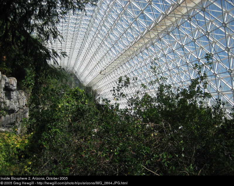 Inside Biosphere 2