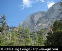 Half Dome from the valley