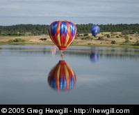 Balloon reflections