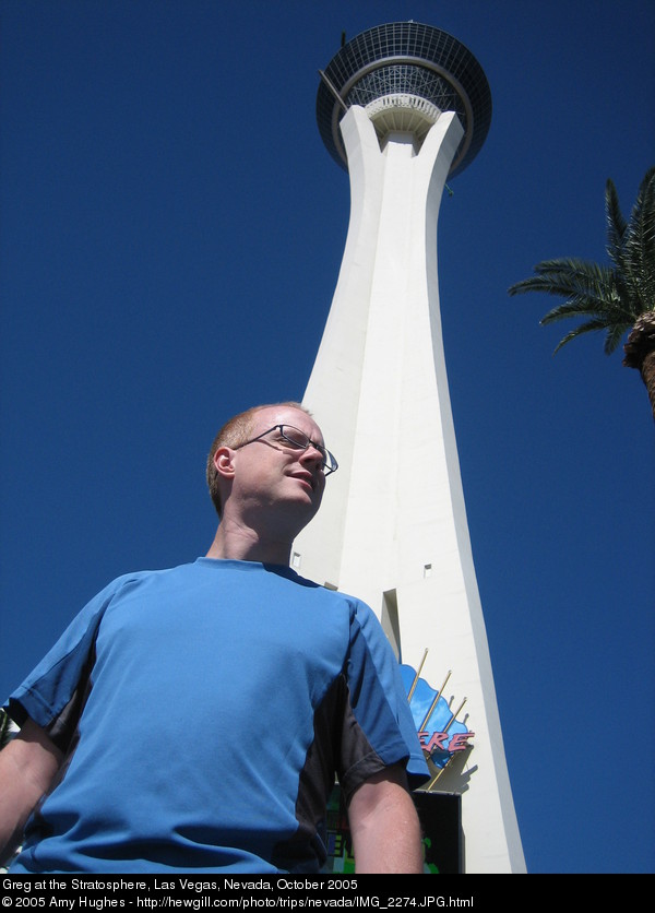 Greg at the Stratosphere
