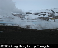 Iceland's first geothermal power station