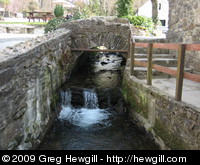 Stream that used to power the woollen mill