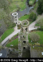 View from the top of Blarney Castle