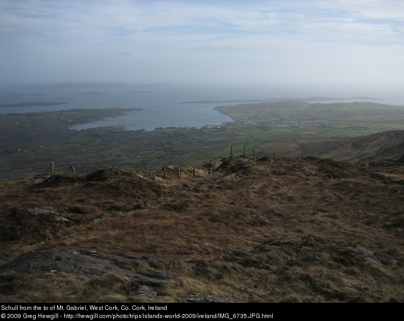 Schull from the to of Mt. Gabriel