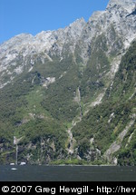 Alpine Fault (the crack running down the middle)