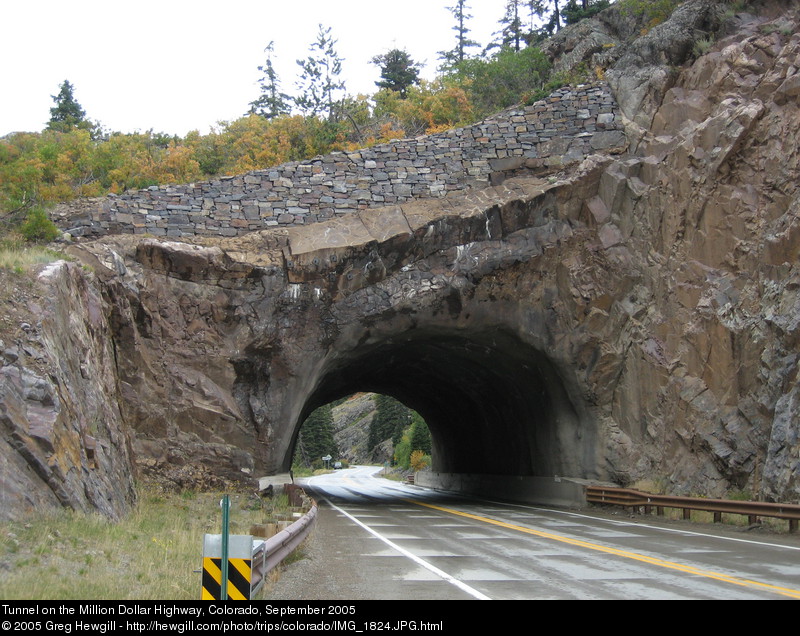 Tunnel on the Million Dollar Highway