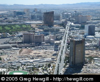 The Strip from the Stratosphere