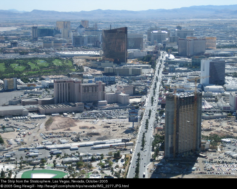 The Strip from the Stratosphere